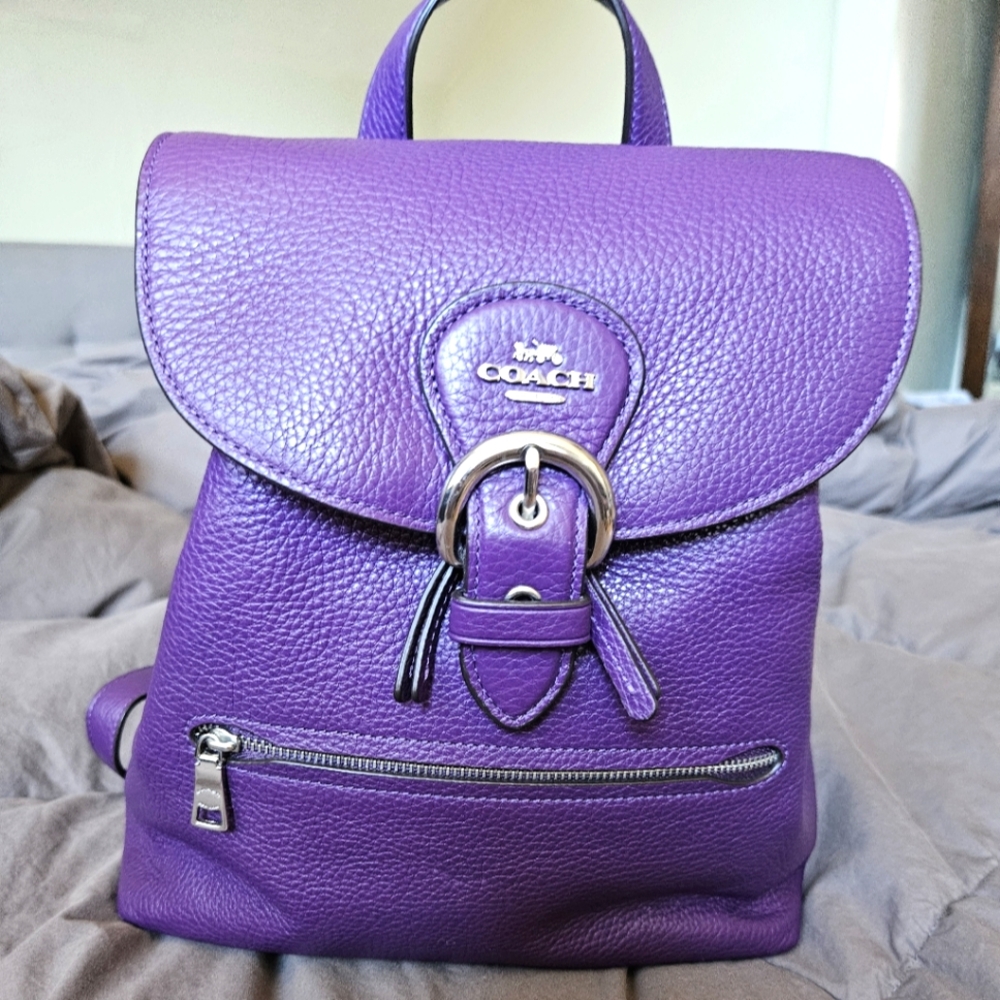 Coach drawstring backpack